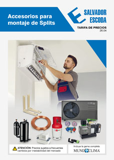 Accesorios para montaje de Splits